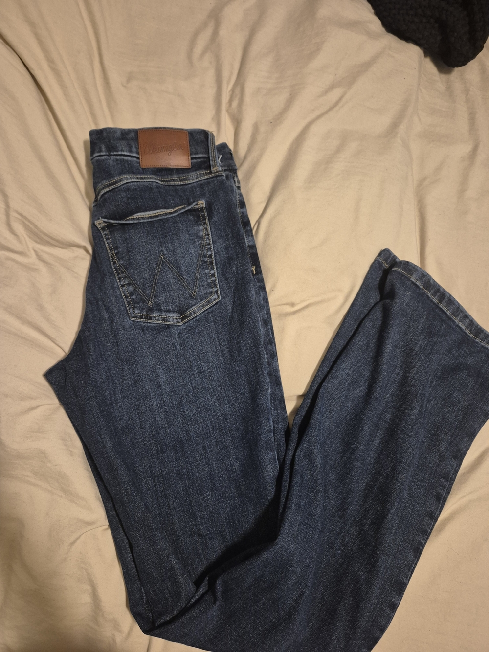 Bespoke Dark Blue Straight-Leg Women's Jeans